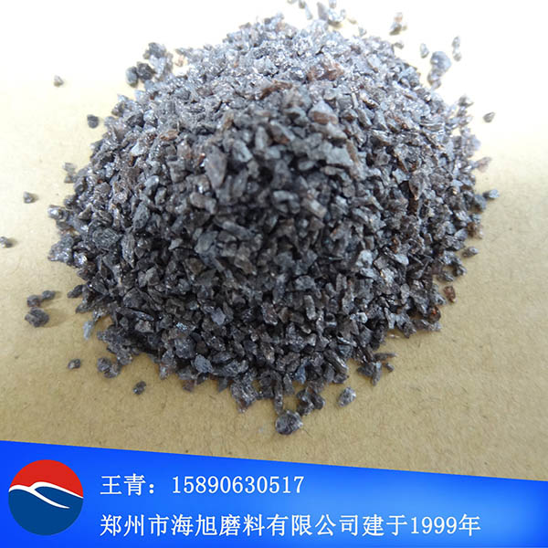 河南生產廠家 噴砂16#棕剛玉號砂16目一級二級三級棕剛玉