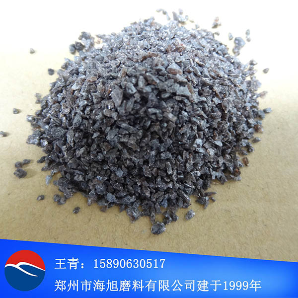 河南生產廠家 噴砂16#棕剛玉號砂16目一級二級三級棕剛玉